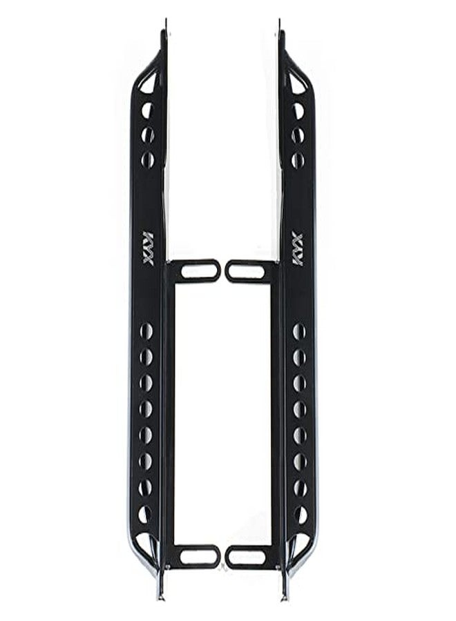 KYX Racing Metal Rock Slider Side Step Running Boards Foot-Plate Upgrades Parts Accessories for 1/6 RC Crawler Car Axial SCX6 AXI05000 - Image 4